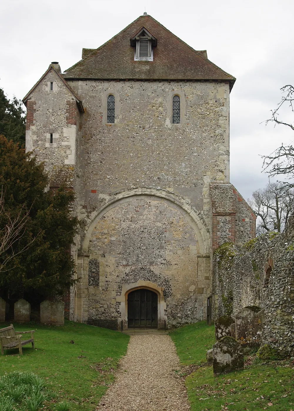 Pamber Priory, the local landmark of RG26