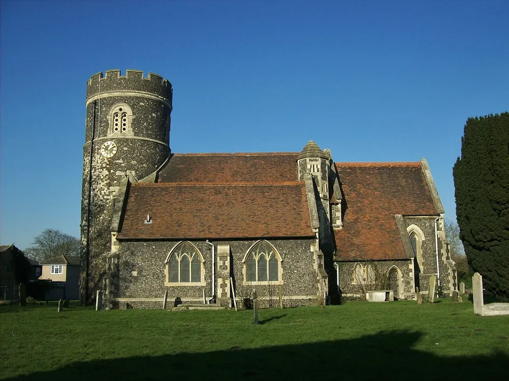 St Nicholas of Myra, South Ockendon, the local landmark of RM15