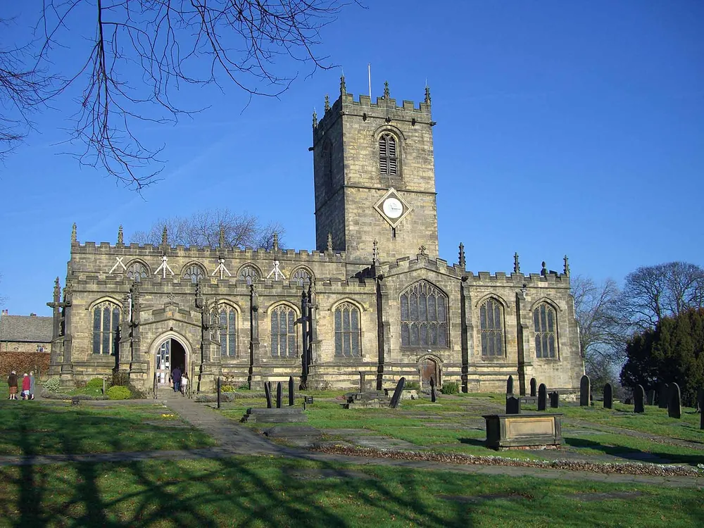 Church of St Mary, Ecclesfield, the local landmark of S35