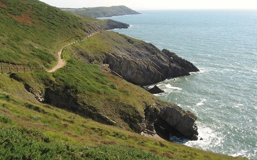 Caswell Bay, the local landmark of SA3