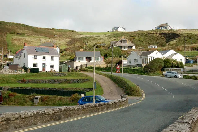 Newgale, Pembrokeshire, the local landmark of SA62