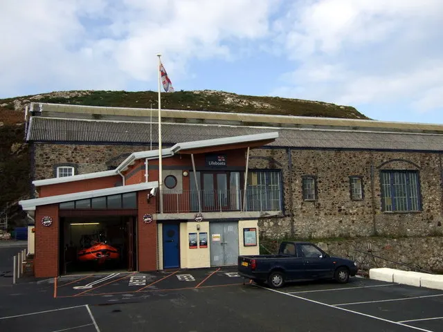 Fishguard Lifeboat Station, the local landmark of SA64