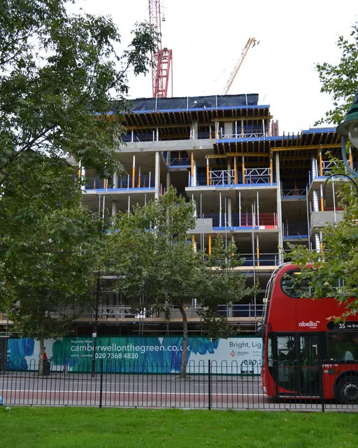 Camberwell Green, the local landmark of SE5