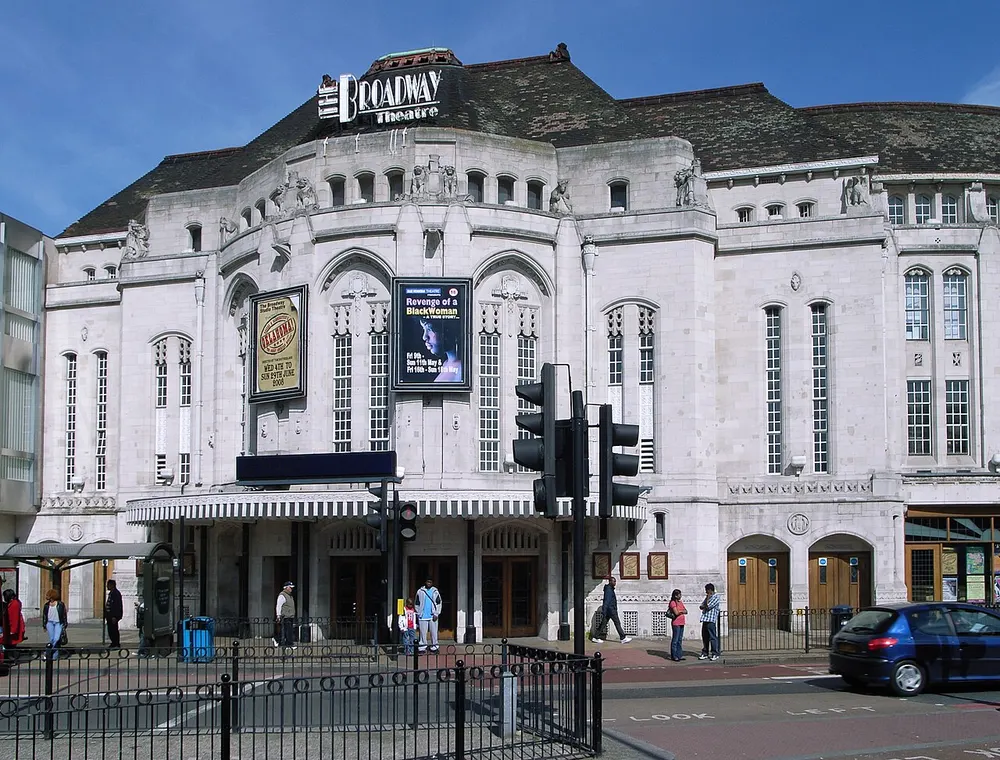 Broadway Theatre, Catford, the local landmark of SE6