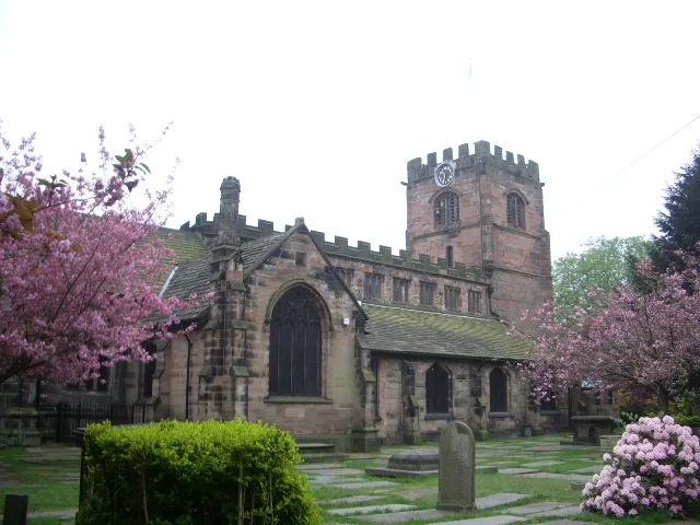 St Mary's Church, Cheadle, the local landmark of SK8