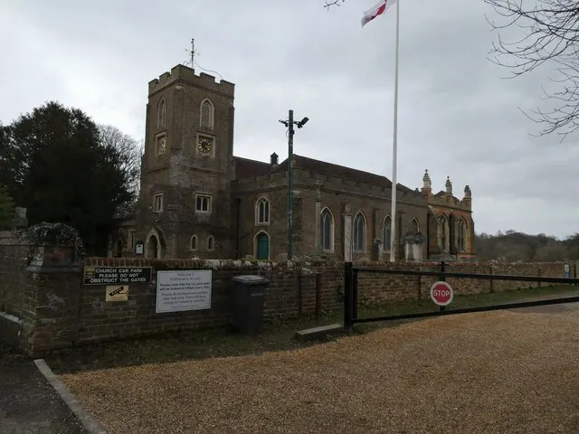 St Michael and All Angels Church, Sunninghill, the local landmark of SL5
