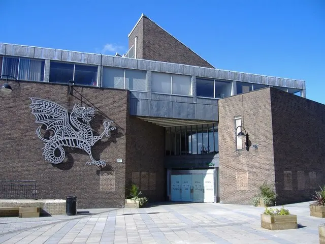 Wyvern Theatre, the local landmark of SN1